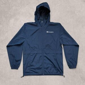 Y2K Champion Full Zip Windbreaker Track Jacket